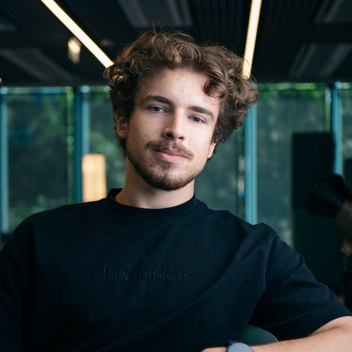Portrait of Jakub Siuda in Warsaw